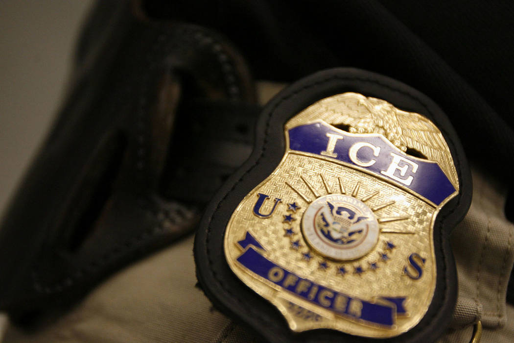 U.S. Immigration and Customs Enforcement (Francisco Kjolseth/The Salt Lake Tribune via AP)