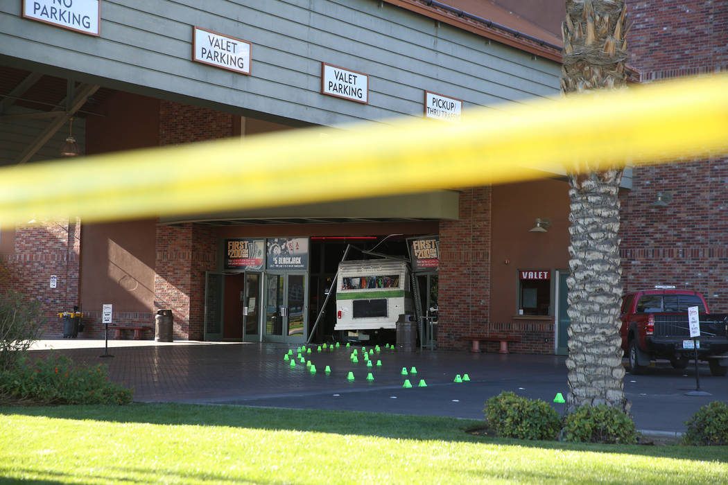 A 50-year-old woman who was kicked out of the Cannery crashed her Winnebago into the entrance o ...