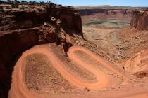 The White Rim Trail in Canyonlands National Park in Utah. (Francisco Kjolseth/The Salt Lake Tri ...