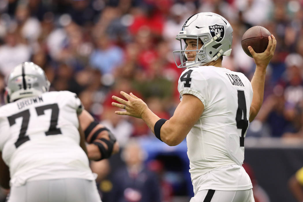 Oakland Raiders' drive of the game in loss vs. Texans