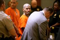 Anthony Williams, 36, right, and Tarik "Torque" Goicoechea, 34, appear in court at the Regional ...