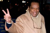 In this Dec. 21, 2009, file photo, John Witherspoon leaves a taping of "The Late Show with Davi ...