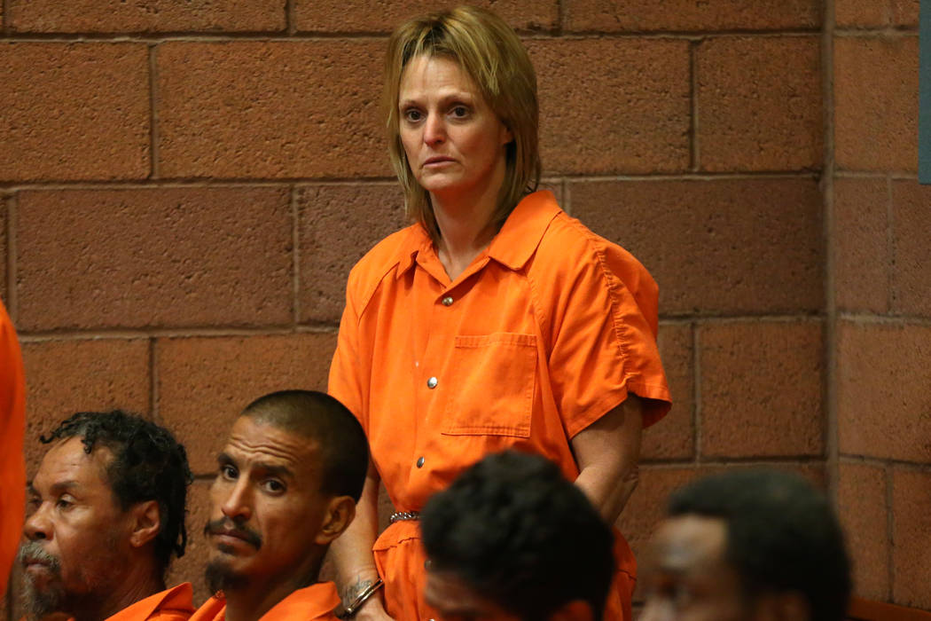 Jennifer Stitt, 50, accused of driving a large RV into the front of the Cannery in North Las Ve ...