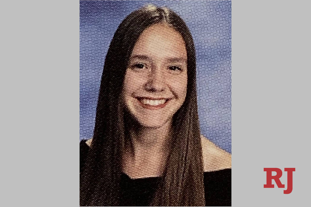 Photo of Paula Davis from the Las Vegas Academy of the Arts 2018 yearbook
