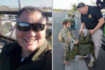 Sgt. Dan Newberry, 42, of the Las Vegas Metropolitan Police Department, died Wednesday, Oct. ...