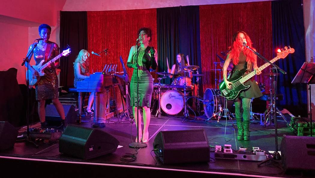 Every Woman Band performs at the Stirling Club at Turnberry Place on Wednesday, Oct. 30, 2019. ...