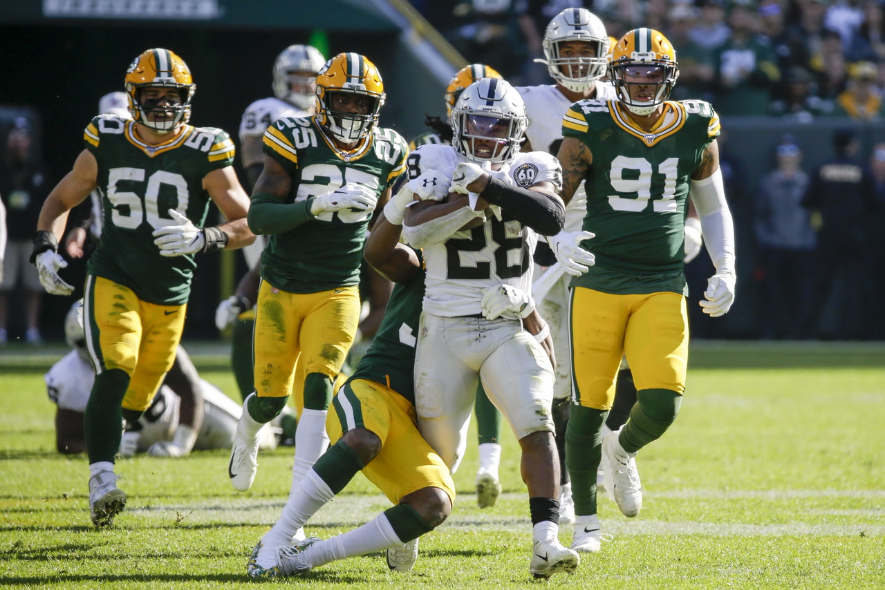 Raiders’ Josh Jacobs questionable for Texans game — VIDEO Las Vegas