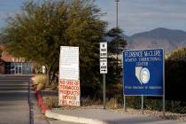 The Florence McClure Women's Correctional Center in Las Vegas, seen in 2017. (John Locher/AP)