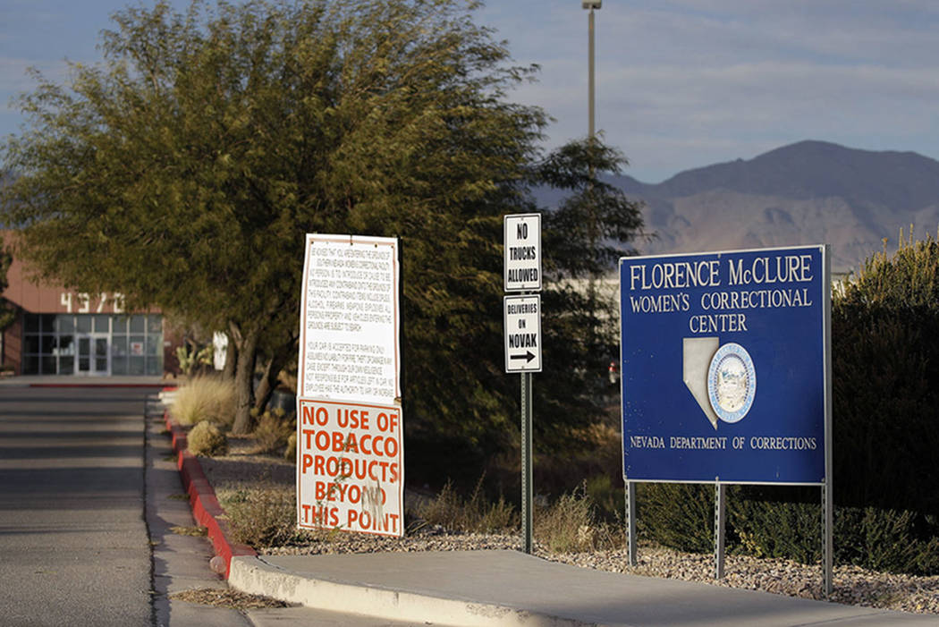 The Florence McClure Women's Correctional Center in Las Vegas, seen in 2017. (John Locher/AP)