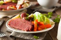 Homemade Corned Beef and Cabbage with Carrots and Potatoes. (Getty Images)