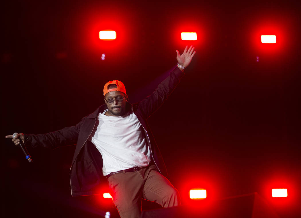 Schoolboy Q performs on the Jackpot stage during Day N Vegas music festival on Sunday, Nov. 3, ...