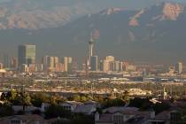 High temperatures are likely to reach 80 degrees in some parts of the Las Vegas Valley on Tuesd ...