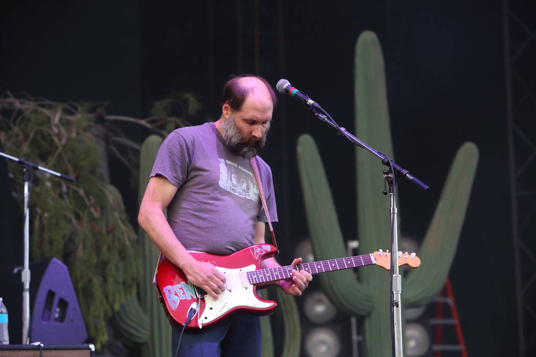Built to Spill performs at The Sasquatch! Music Festival on Friday May 24, 2013 in George, Wash ...