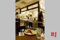 The reuben is seen at the Carnegie Deli in the Mirage in this file photo. MGM Resorts Internati ...