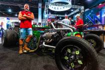 Native Las Vegan Steve Darnell would not miss a SEMA gathering. The owner of Welder Up, he has ...