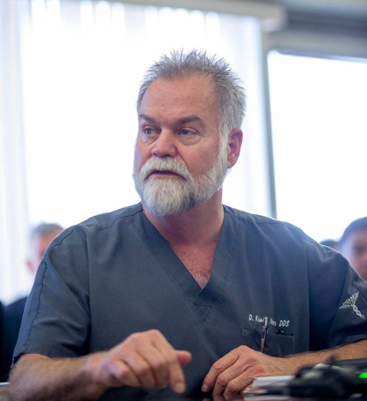 Dental board member Dr. Daniel Kevin Moore shares his commitment to the dental board during an ...
