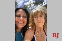 Kiayah Water, left, is pictured with her mother, Judith Schnepf. Schnepf went missing in Las Ve ...