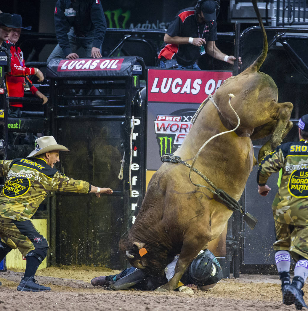 PBR legend Adriano Moraes returns to Las Vegas to support son Las