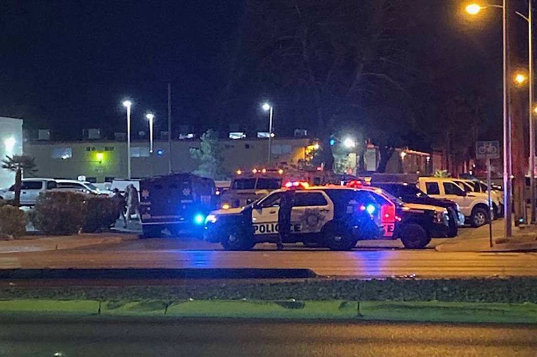 A five-hour barricade event ended peacefully shortly before 4 a.m. Monday, Nov. 11, 2019, at Ea ...