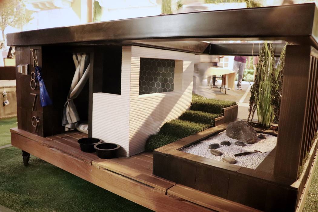 Henderson-based Luxus DESIGN BUILD took first place for its custom doghouse at the inaugural Do ...