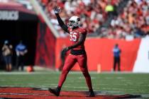 Arizona Cardinals linebacker Chandler Jones (55) during the first half of an NFL football game ...