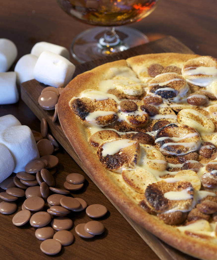 S'mores flatbread at La Cave Wine and Food Hideaway. (La Cave Wine and Food Hideaway)