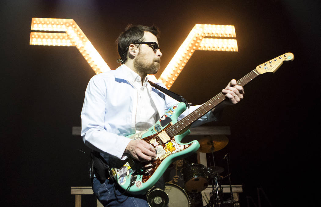 Rivers Cuomo of Weezer performs during Holiday Havoc at The Pearl Concert Theater at the Palms ...