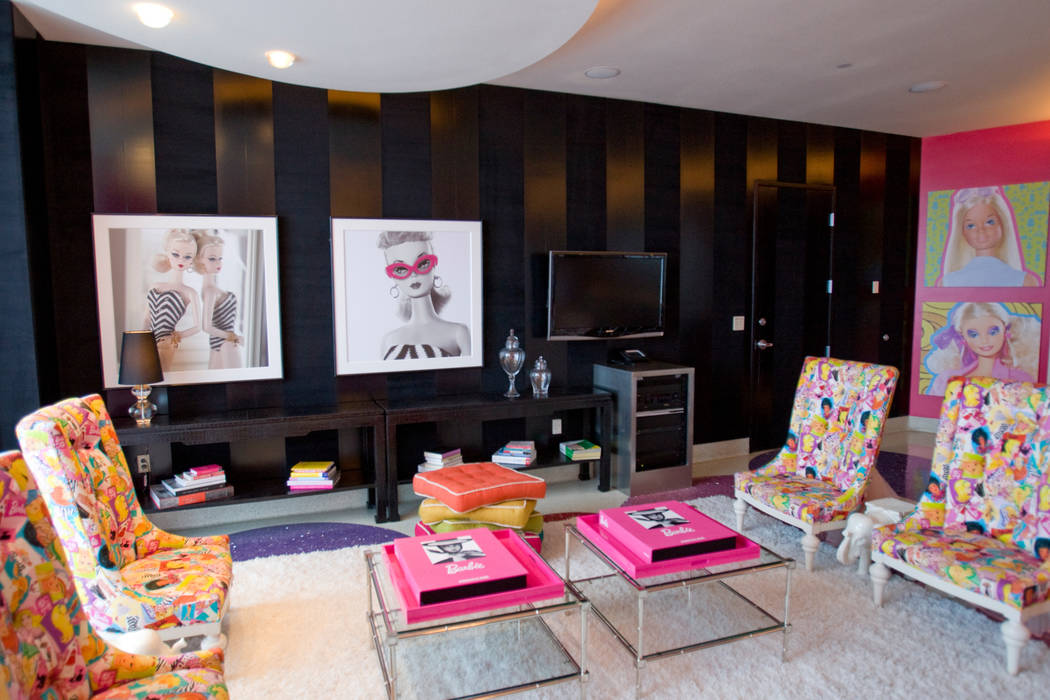 The Palms' Barbie suite in July 2009. (Las Vegas Review-Journal file photo)