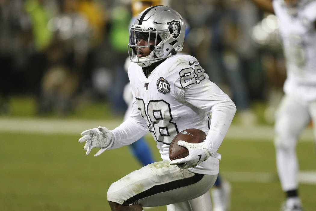 Oakland Raiders' Josh Jacobs sees solid front from winless Bengals, Raiders  News