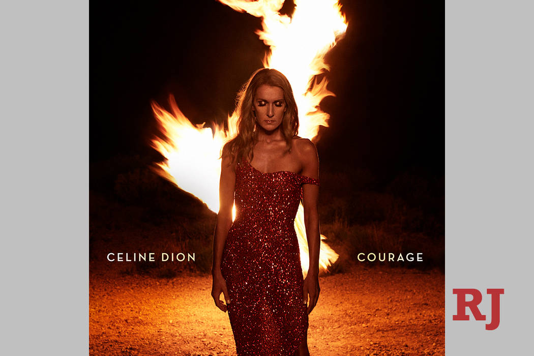 This cover image released by Sony Music Entertainment Canada/Columbia Records shows "Courage," ...