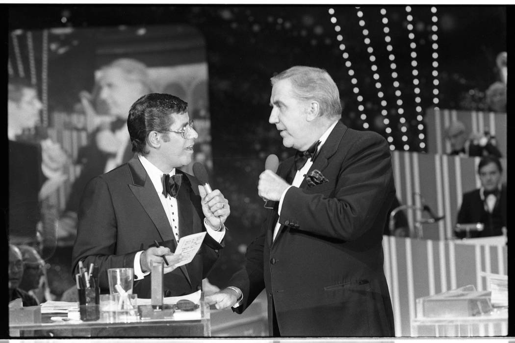 The 15th annual Jerry Lewis Muscular Dystrophy telethon in 1980 ran for 21 1/2 hours at the Sah ...
