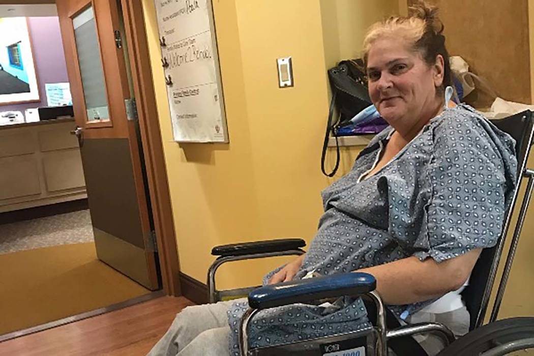 A family member says Kim Gervais of California, who was injured in the 2017 mass shooting on th ...