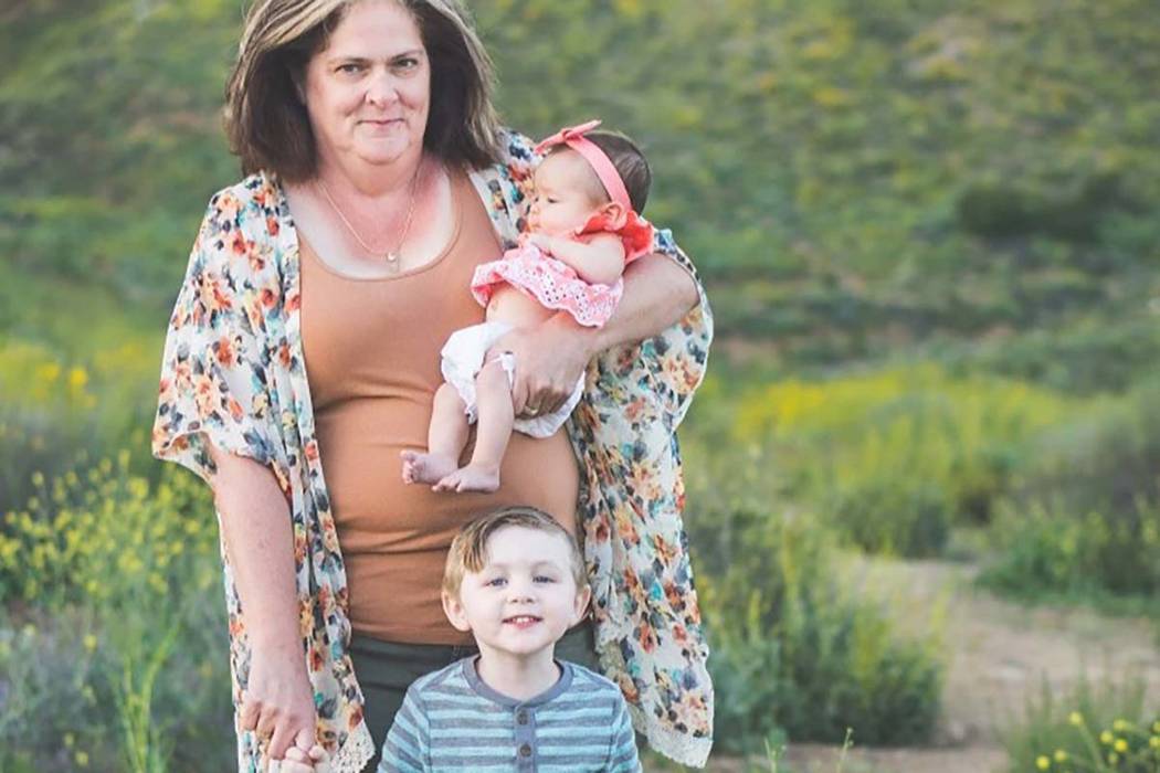 A family member says that Kim Gervais of California, who was injured in the 2017 mass shooting ...