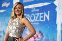 Kristen Bell attends the world premiere of "Frozen", on Tuesday, Nov. 19, 2013, in Lo ...