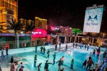 The Ice Rink at The Cosmopolitan of Las Vegas (Erik Kabik)