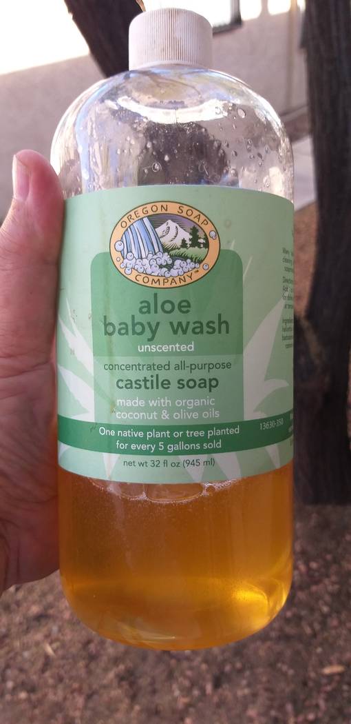 This unscented castile soap sold as a baby shampoo has been certified organic by one of the cer ...