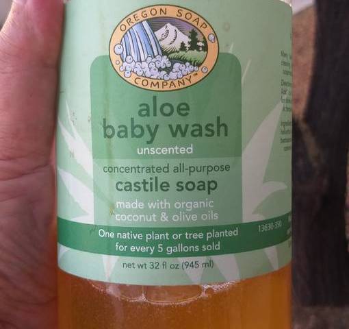 This unscented castile soap sold as a baby shampoo has been certified organic by one of the cer ...