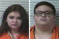 Jaimee Pack, left, and Isabelle Mason (Boyle County Detention Center via AP)