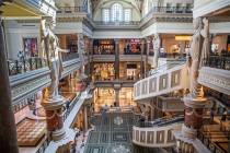 Shoppers walk through the Forum Shops at Caesars on Wednesday, May 3, 2017, at Caesars Palace i ...