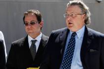 Attorneys Richard Schonfeld, left, and David Chesnoff on Tuesday, Aug. 5, 2014. (Erik Verduzco/ ...