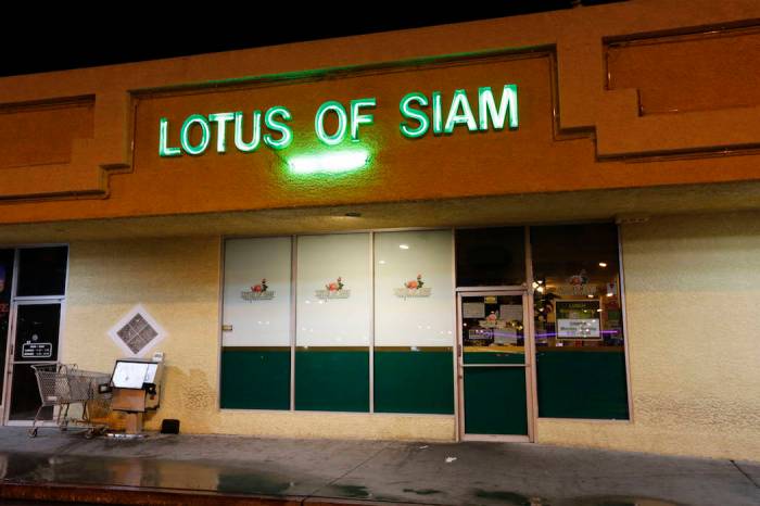 Lotus Of Siam To Re Open Original Las Vegas Location Las Vegas Review Journal