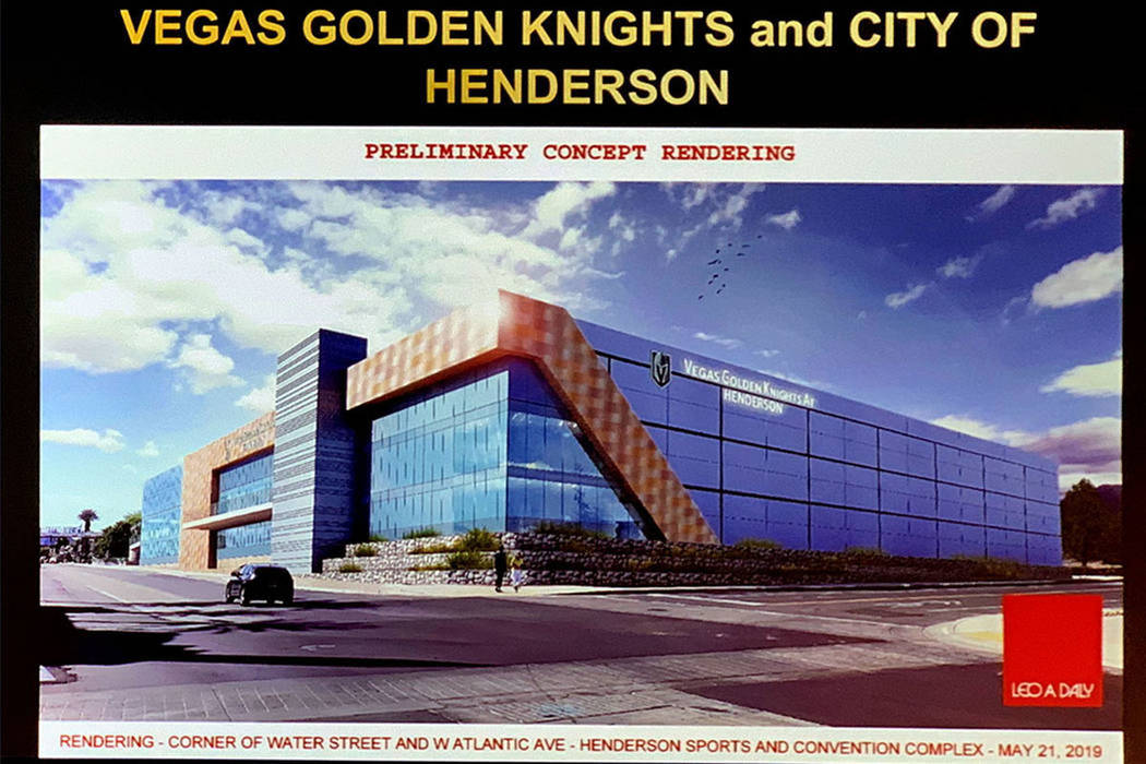 Golden Knights’ new Henderson facility has a name Golden Knights Sports