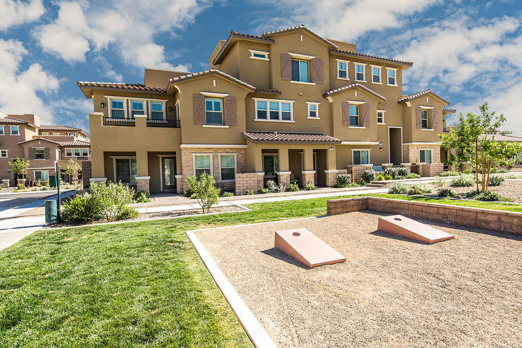 Santa Rosa town homes by Lennar is the last neighborhood in the Paseos village with new homes f ...