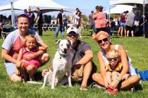 Leashed, four-legged friends are encouraged to enjoy the fenced-off Doggie Zone, hosted by Cade ...