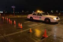 North Las Vegas police were investigating a shooting Wednesday, Nov. 20, 2019, at an apartment ...