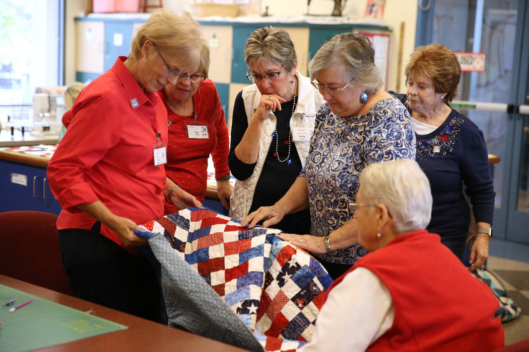 Pam Blatzheim, clockwise from left, Kay Drake, Hinde Socol, Dixie Peterson, Brenda Graf and Glo ...