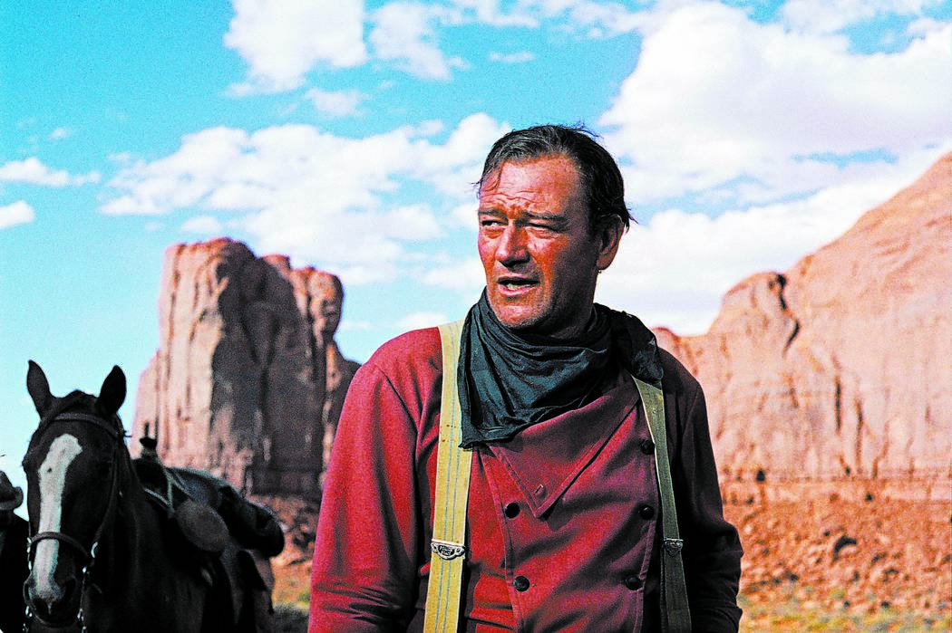 FILE*** In this photo released by Warner Bros., actor John Wayne plays Ethan Edwards in the new ...