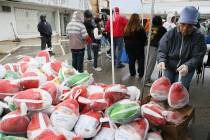 The Las Vegas Rescue Mission is in need of hundreds of donations of turkeys for both families i ...