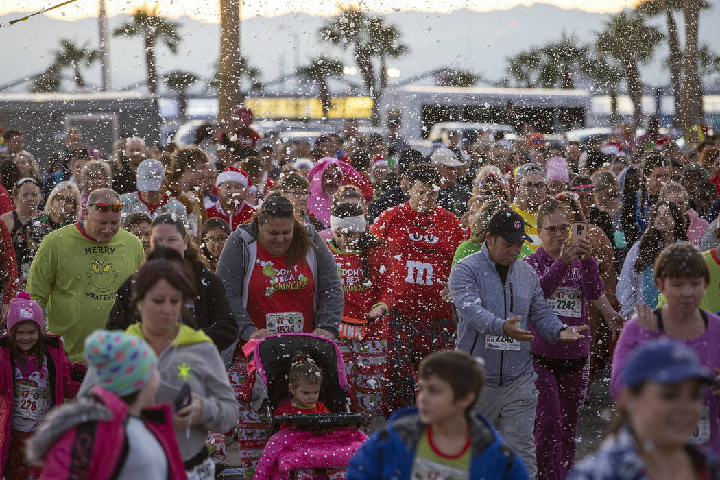 The seventh annual PJ 5K & 1-Mile Walk, which was sponsored by the Speedway Children's Char ...