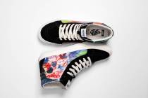 Damien Hirst's motifs are featured in a new Vault by Vans shoe line in a partnership with the P ...